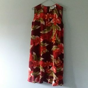 100% silk washable Chico's Design mumu dress 2